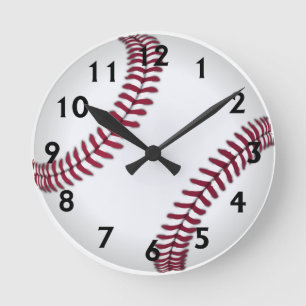 Baseball Rund Klocka