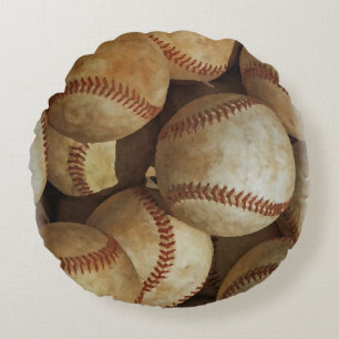 Baseball Rund Kudde