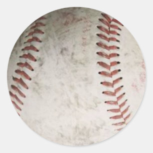 Baseball Runt Klistermärke