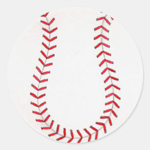 Baseball Runt Klistermärke