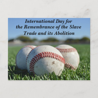 Baseball Salves Day Postacard Vykort