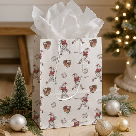 Baseball Santa