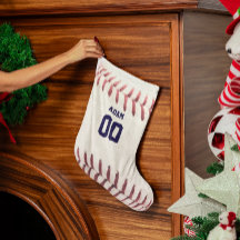 Baseball Se Personlig Stocking