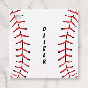 Baseball Seams CUSTOM NAMNET Baskebollkonst Gåvor Etiketter