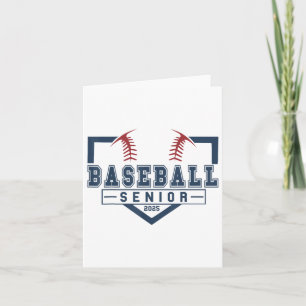 Baseball Senior Night Baseball Senior 2025 Graduat Kort