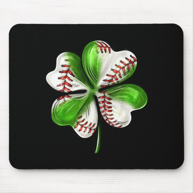 Baseball Shamrock St Patrick's Day Clover With Bas Musmatta (Framsidan)