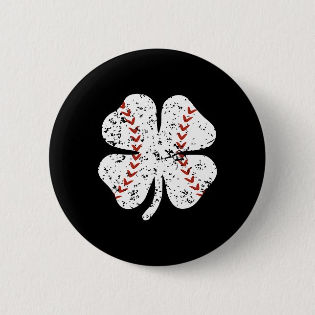 Baseball Shamrock St patricks day Pitcher Hitter B Knapp (Framsida)