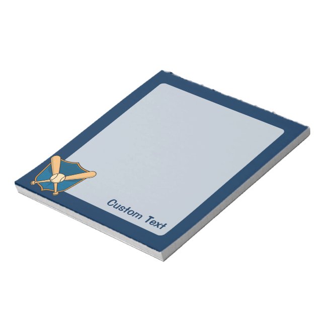 Baseball Shield Anteckningsblock (Roterad)