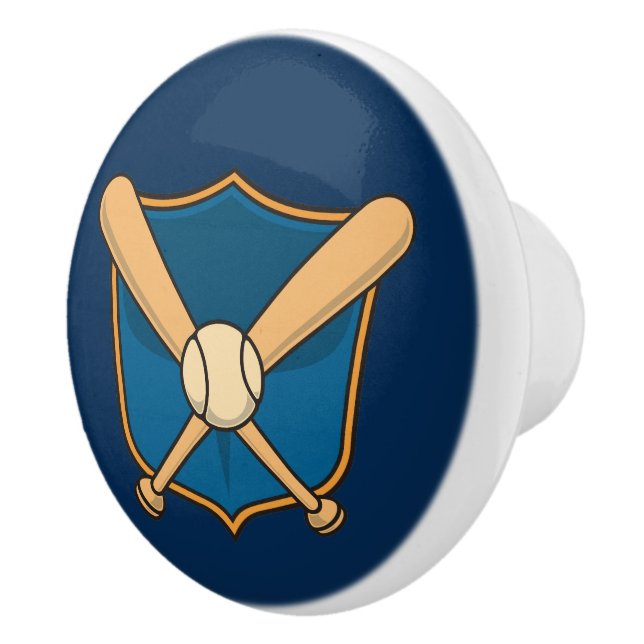 Baseball Shield Knopp (Höger)