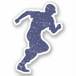 Baseball silhouette - bojdekal klistermärken