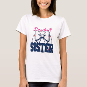 Baseball Sister Funny T Shirt