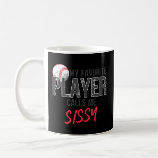 Baseball Sister Min favoritspelare kallar mig Siss Kaffemugg