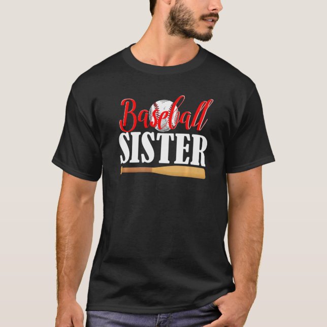 Baseball sister   t shirt (Framsida)