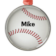 Baseball - skräddarsy prydnad