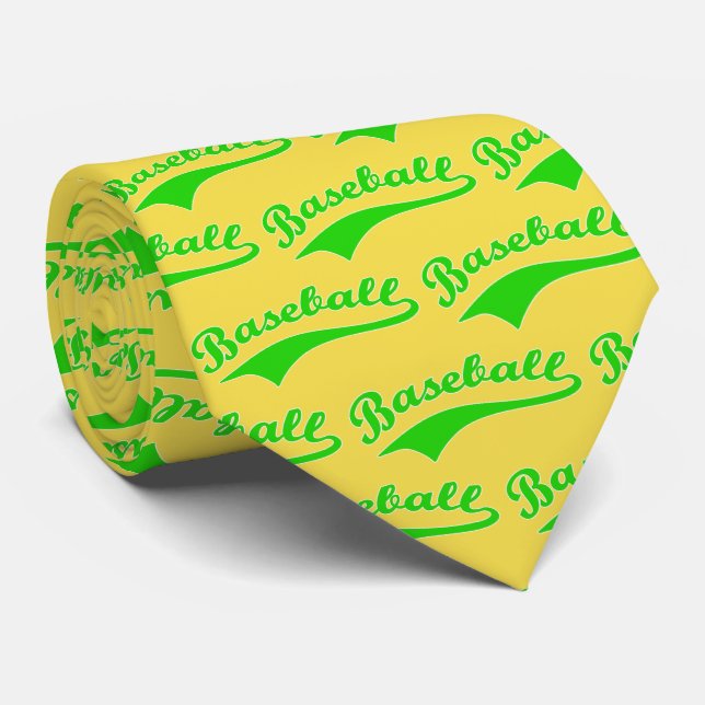 Baseball-skript i Grönt Slips (Rullad)
