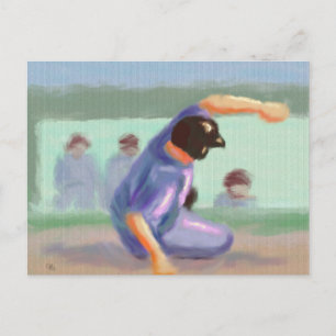 Baseball Slide Vykort