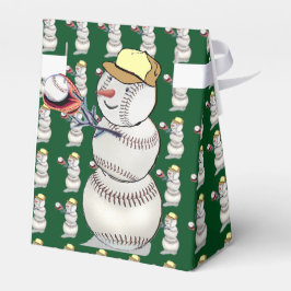 Baseball Snögubbe jul Presentaskar