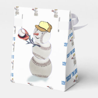 Baseball Snögubbe jul Presentaskar