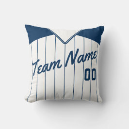 Baseball Softball Jersey Namn & Number-mall Kudde