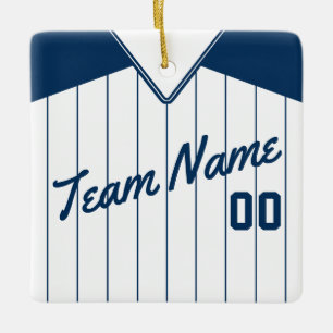 Baseball Softball Jersey Personlig Ornament