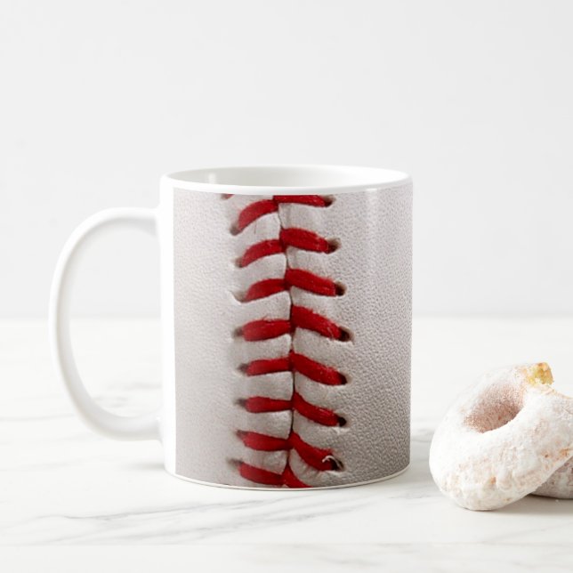 Baseball Softball Kaffemugg (Med munk)