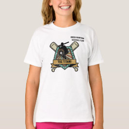 Baseball Softball Klubb Team League Namn nummer T Shirt