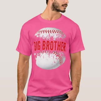Baseball Softball Lover Ball Big Brother Fathers D T Shirt