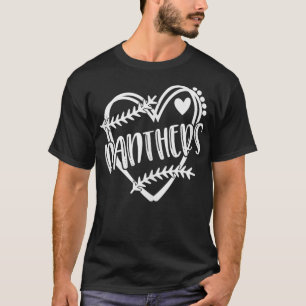 Baseball Softball Panther School Sportfantast Team T Shirt