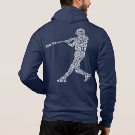 Baseball Softball Player Ord Art Wordle T Shirt