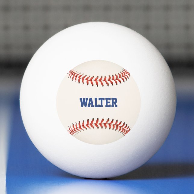 Baseball Softball Sport Namn Pingisboll (Baseball Softball Sport Name Ping Pong Ball)