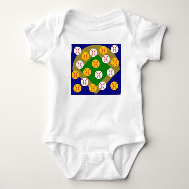 Baseball/Softball T Shirt (Framsida)