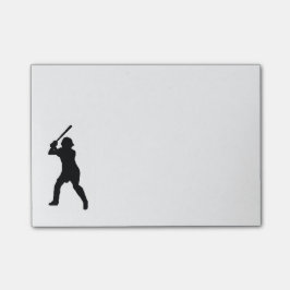 Baseball som Posta-det noterar Post-it Block