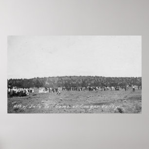 Baseball-spel 4 juli poster