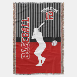 Baseball ⚾ Sport - Röd Filt