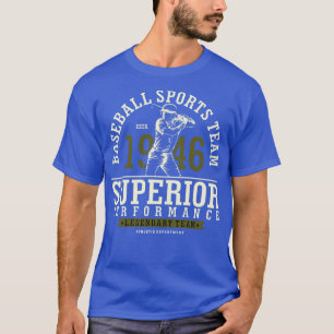 Baseball Sport Team Estd 1946 T Shirt