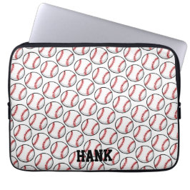 Baseball Sports Kids NAMN Little League Team Tech Laptop Fodral