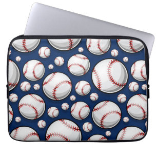 Baseball Sports Mönster Laptop Fodral