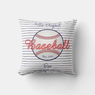 Baseball Sports Pub Dekorativ kudde