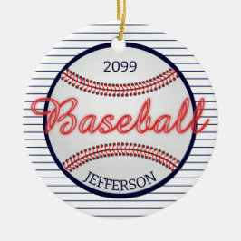 Baseball Sports Pub jul Ornamet Julgransprydnad Keramik