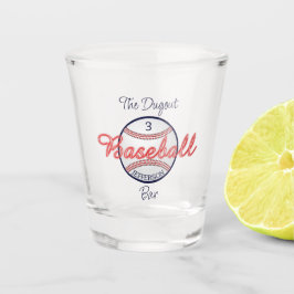 Baseball Sports Shot Glass Drinkware