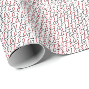 Baseball Sports Team Player Game Classic-Roligt Presentpapper