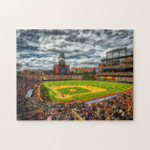Baseball-stadion fullt i fläkt