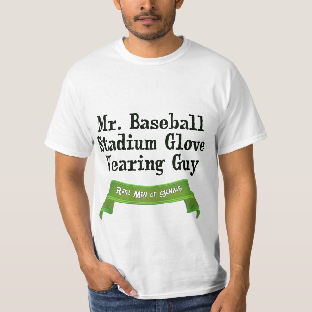 Baseball Stadium Glove T-shirt (Framsida)