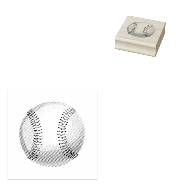  Baseball  Stämpel (Stämplad)