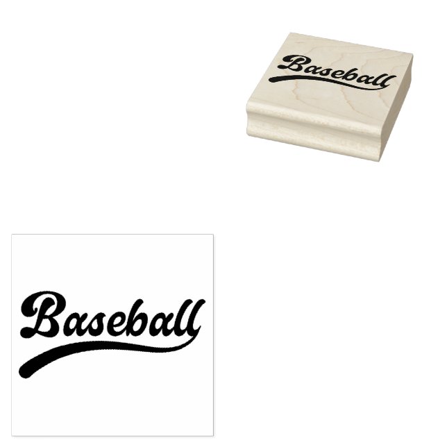 Baseball Stämpel (Stämplad)