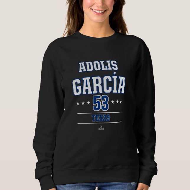 Baseball Star Adolis Garcia Texas MLBPA T Shirt (Framsida)