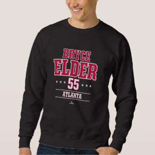 Baseball Star Bryce Elder Atlanta MLBPA Lång Ärmad Tröja
