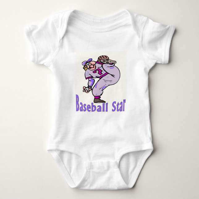 Baseball Star Tee Shirt (Framsida)