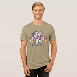 Baseball Stars & Stripes | Män T Shirt