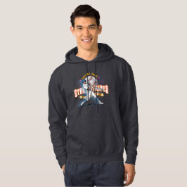Baseball Stars & Stripes (mörkt läge) | Män Hoodie